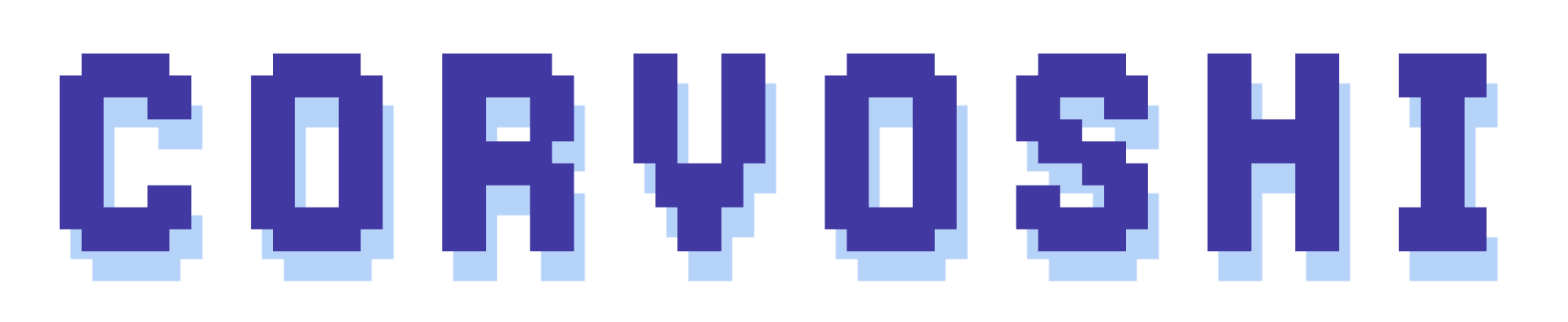 Logo Corvoshi - Versão texto reto